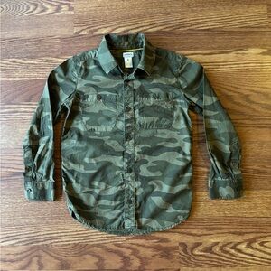 Carter’s Camouflage Long Sleeve Shirt Size 6